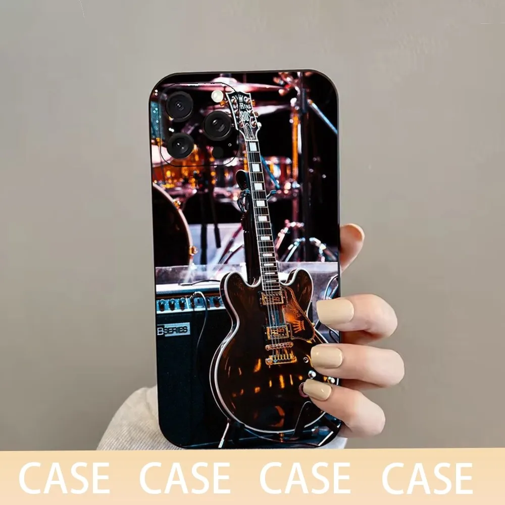 Guitar Gibson Phone Case For iPhone 16,15,14,13,12,11 Plus,Pro Max