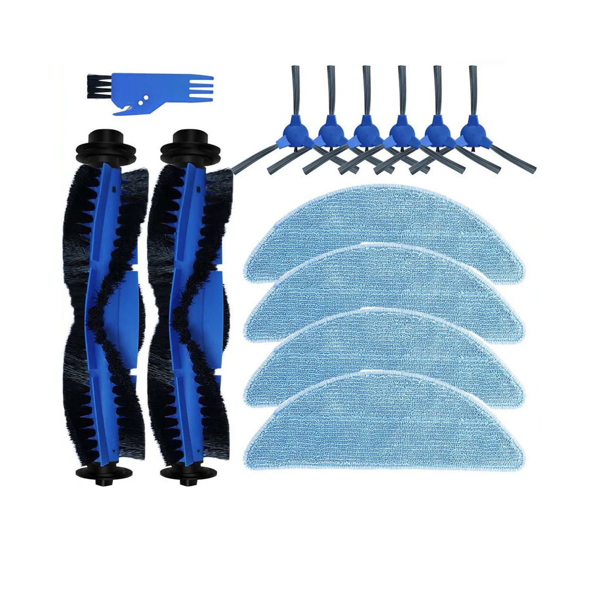 

Replacement Parts for Cecotec Conga 2290 Ultra Robot Vacuum Cleaner Spare Parts Main Brush Side Brush Mop Cloth