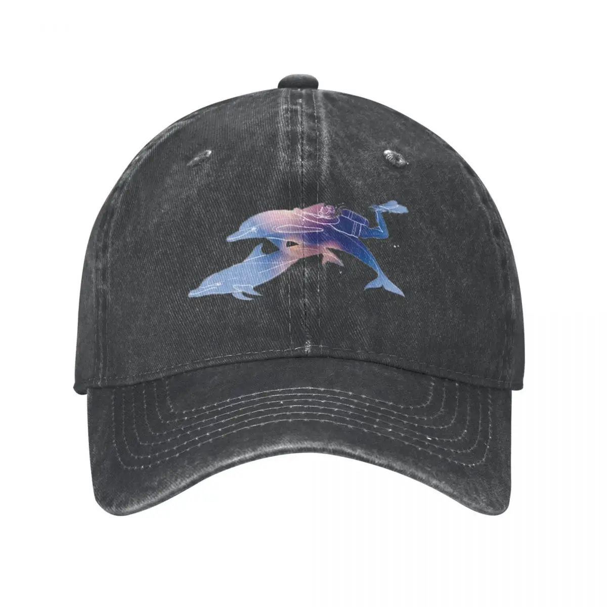 

Dolphin Cap Cowboy Hat baseball Hat male winter Women's