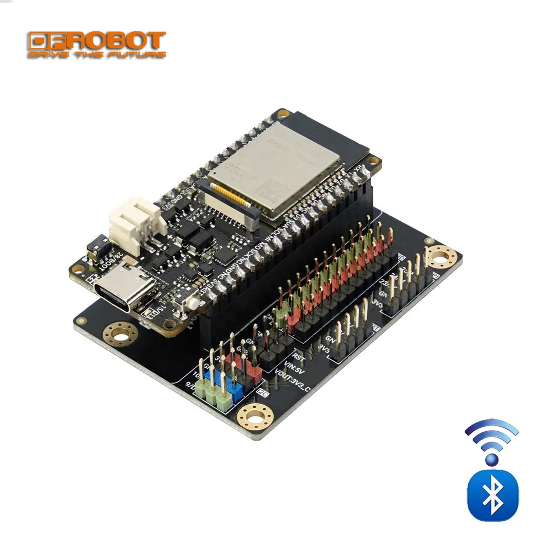DFRobot FireBeetle 2 ESP32-E IoT Microcontroller - Wi-Fi and Bluetooth - with Soldered Headers DFRobot FireBeetle 2 ESP32-E IoT Microcontroller - Wi-Fi and Bluetooth - with Soldered Headers