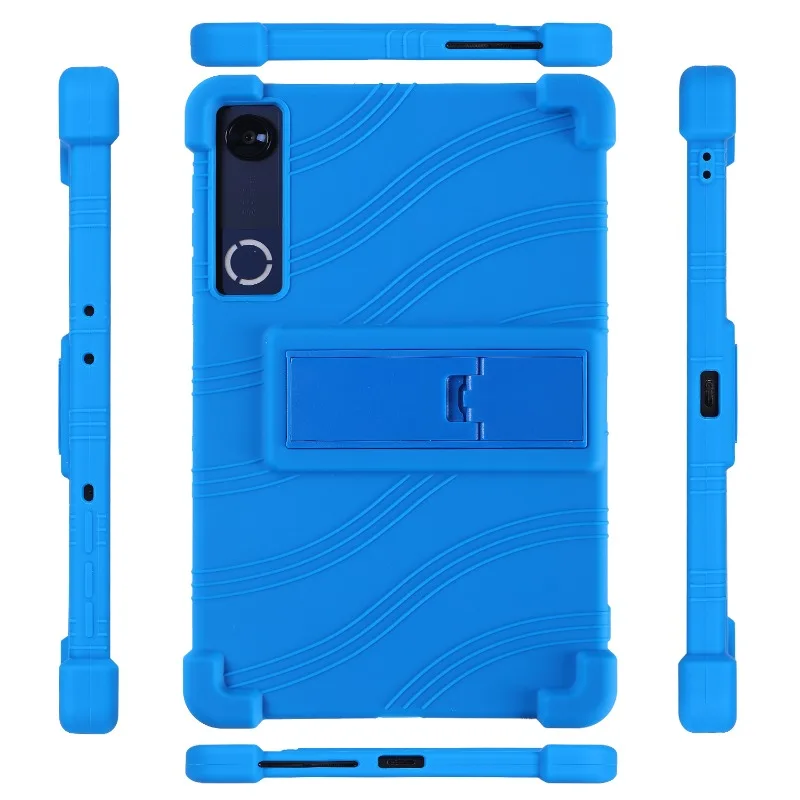 Durable Airbag Stand Silicone Tablet Case for 8.8 Devices - Enhanced Protection for Kids