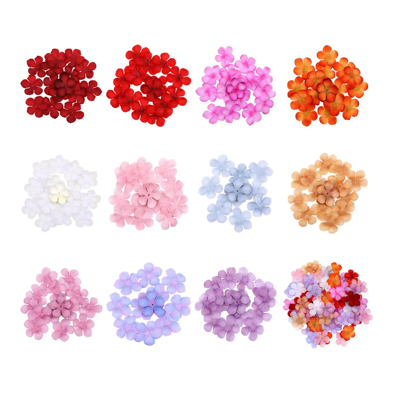 200PcsArtificialFlowersPetalsFakeFlowerPetalsforCenterpiece