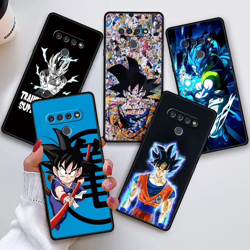 Anime D-Dragons-Palle Di Caso Per Il Lg K42 K50 K40S G8 Thinq G7 K41S K50S K61 K52 G6 G8 G7 Thinq K71 K40 K92 Nero Morbido Funda Copertura