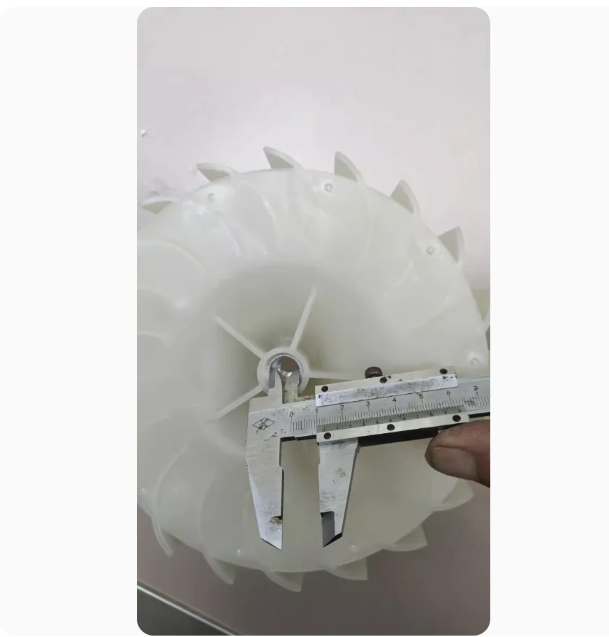 Secador Ventilador Impulsor Secador Plástico Ventilador Roda Acessórios de Substituição Original Gdz101 Gdz100677 - Imagem 3