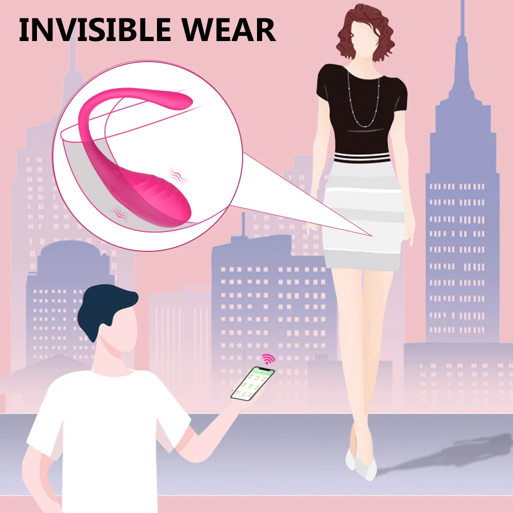 9 Speed APP Controlled Vaginal Vibrators G Spot Anal Vibrating Egg Massager Wearable Stimulator Adult Sex Toys for Women Couples female sex toys,vaginal vibrators,vibrator sex toy