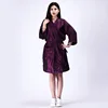 Salon Client Gown Robes Cape Hair   Cutting Smock for s Kimono Style Black dressing    2