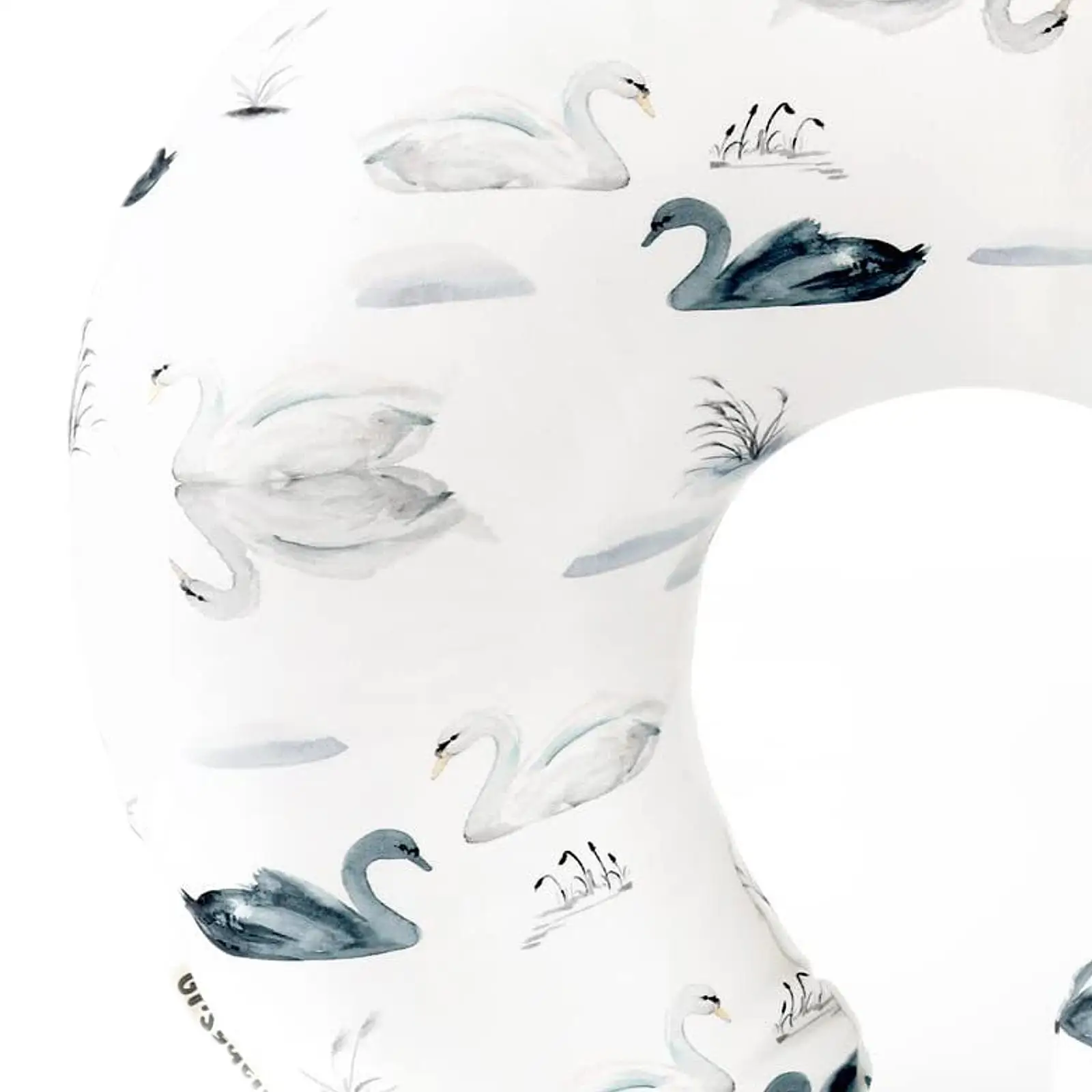 Feeding Pillow Cover U Style Shape Comfortable Spare Bottlefeeding Pillow Cover for Baby Shower Bottle Feeding Nursing Women Mom