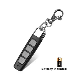 Universal 433MHz Remote Garage Door Opener and Key Cloning Device (Silver)