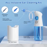 Manual Ear Wax Removal Ear Cleaner Water Earwax Removal Kit Ear Irrigation Flushing System Ear Cleaning Kit Safe and Effective 2