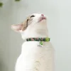 Personalized Cat Collar Quick Release Puppy Kitten Collars Adjustable Pet Necklace With Engraved ID Tag Bell For Small Dogs Cats 5