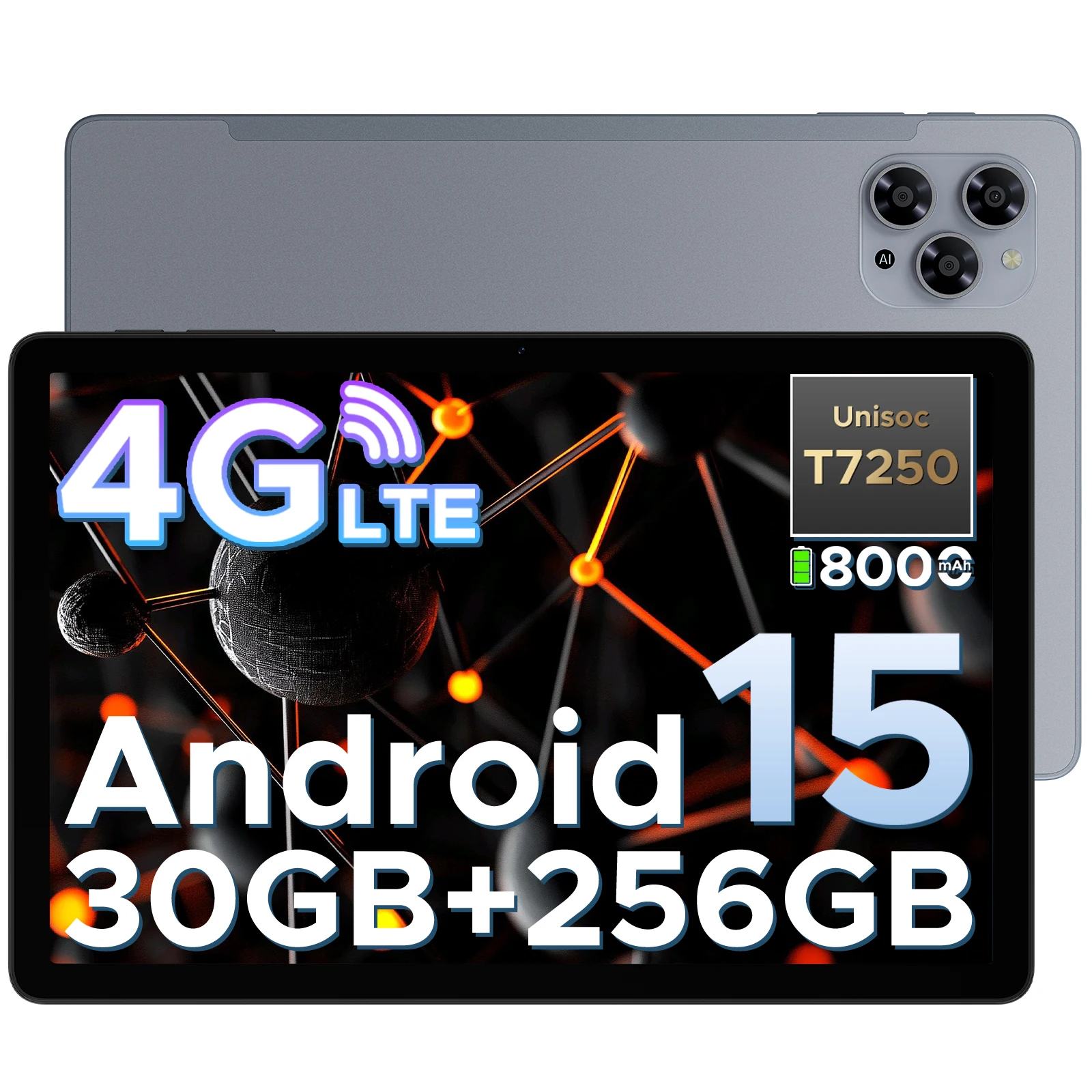 DOOGEE Tab G6 11インチ タブレット 6+24GB 256GB DOOGEE Tab G6 Tablet PC Android 15 Dual Speakers 11