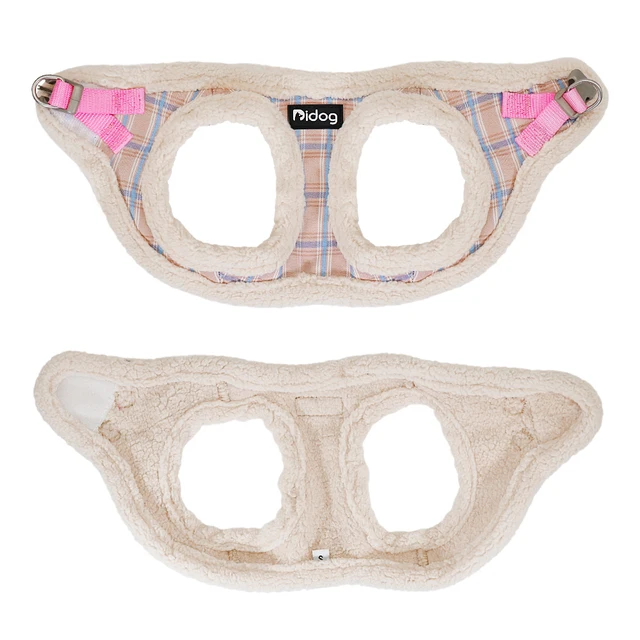 Winter Chihuahua Harness Warm Pet Cat Harness Vest Clothes Padded Dog Coat for Small Dogs Yorkshire  French Bulldog 5