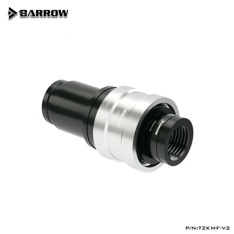 Conector de Desconexão Rápida do Carrinho de Mão Masculino Fêmea Kit g1 Encaixes de Componentes de Resfriamento de Água do Computador Faça Você Mesmo Tzkmf-v2 - Imagem 5