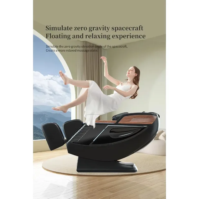 3D Zero Gravity Massage Chair with Full Body Airbags Hifi Bluetooth Music Foldable Portable-Cheap Price Armchair Massage