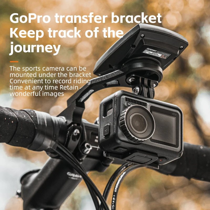 ROCKBROS Ordinateur Vélo Support De Lumière GPS Support De Vélo Gopro Support Pour Bryton IGS Garmin Ordinateurs Support De Vélo Accessoires  18