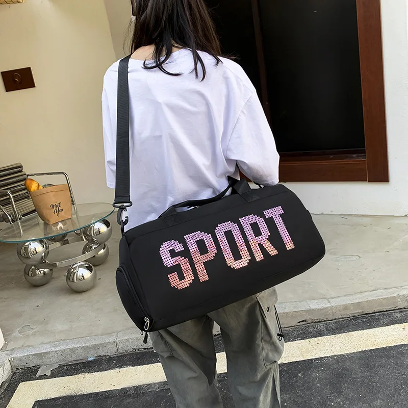 Man Gym Bag Waterproof Swimming Travel For Suitcase Large Yoga Training Exercise Shoe Pocket Fitness Shoulder Bolsas Woman Sport