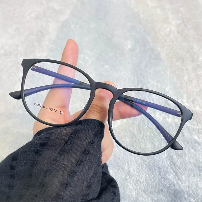 

EDDY Glasses For Men Women Optical Lenses Eyeglass Frames Eyewear Transparent Blue Anti Light Luxury Brand