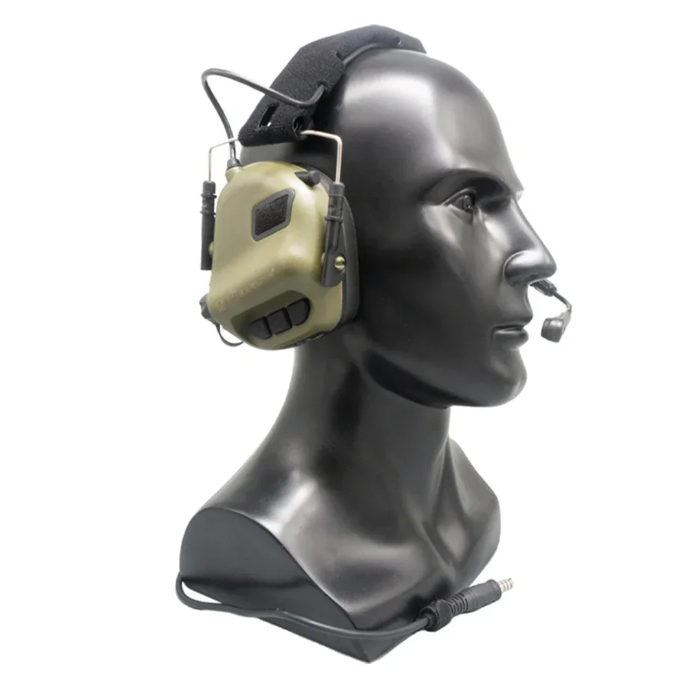 マイク付きEARMOR M32タクティカルヘッドセット,ハンティングおよび