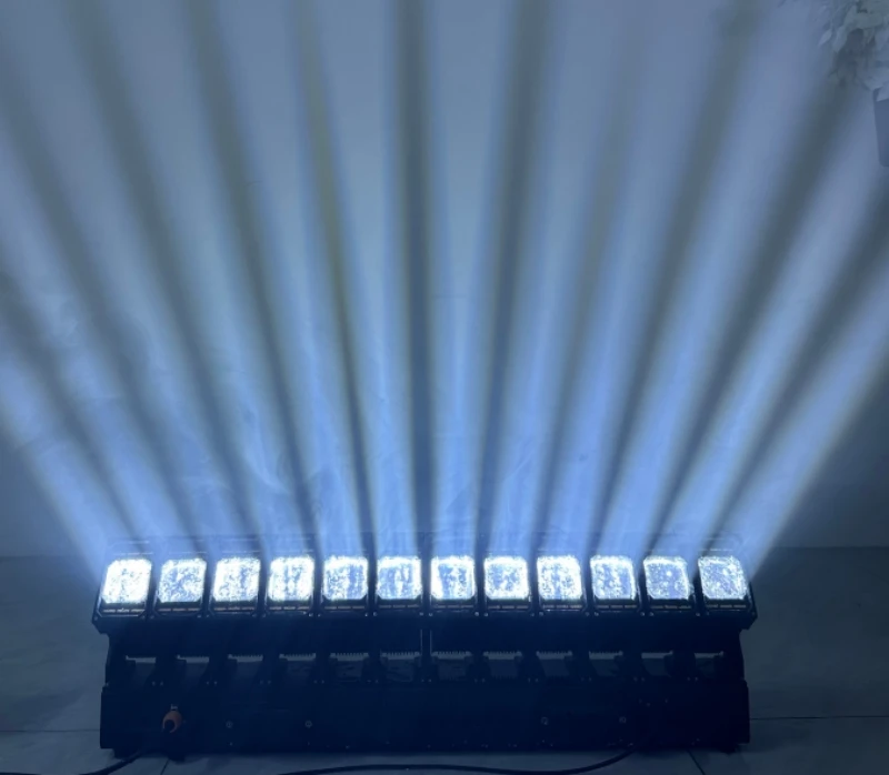 6 pieces 12x60w led moving head zoom bar light outdoor waterproof led beam movin