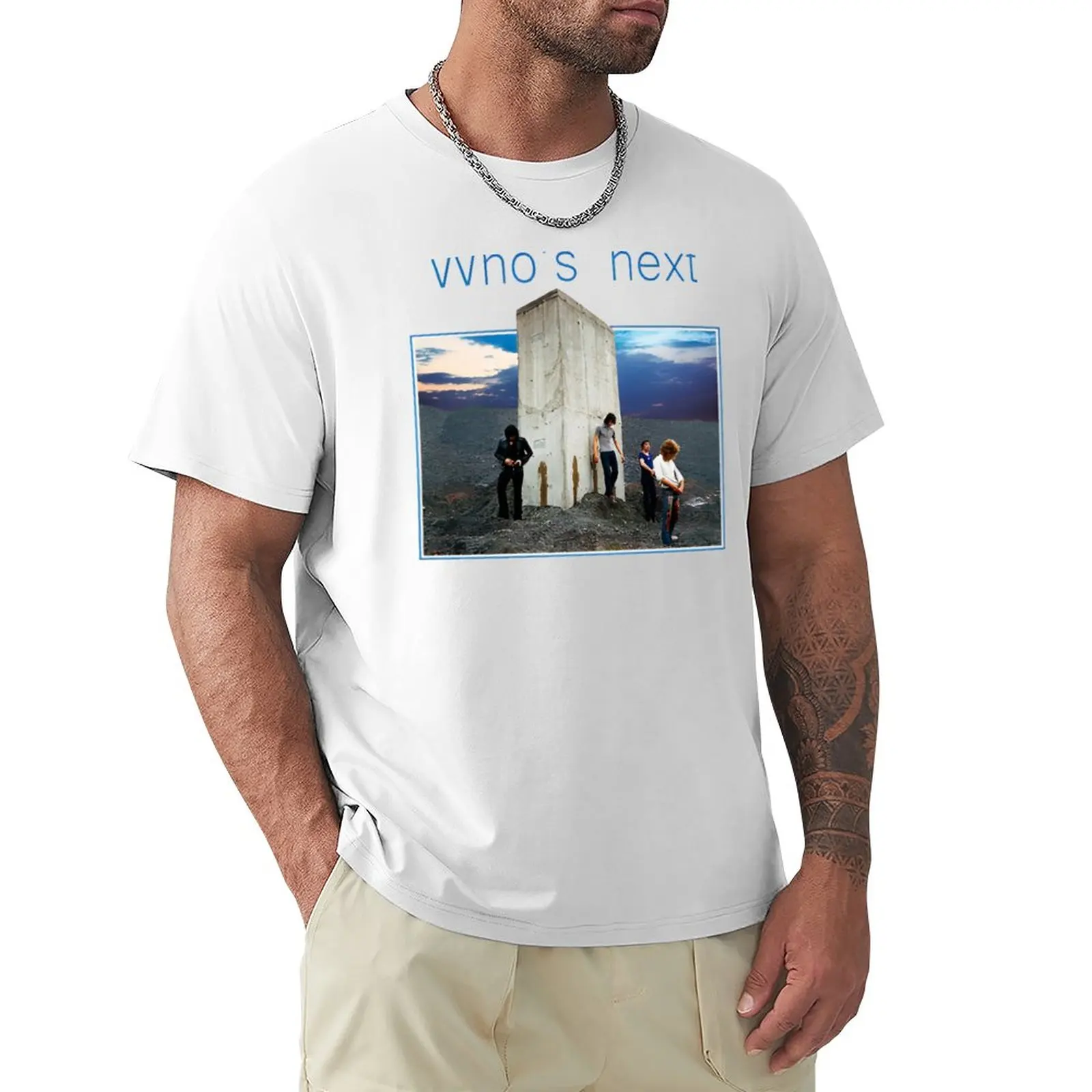 

Who's Next T-Shirt Aesthetic clothing blacks black t shirts for men