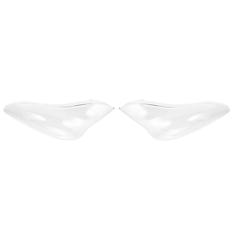 

Left+Right Headlight Cover Lamp Shade Lens Glass Headlight Cover For Infiniti QX50 EX25 EX35 08-15