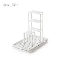  vanzlife Punch-free countertop storage rack Kitchen rag hanger Sink dishcloth sponge drain rack pool rack 