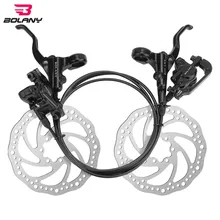

MTB Bike Bicycle Front & Rear Set Double Piston Hydraulic Disc Brake With Disc Dual Pistons Two-Way Braking High Quality