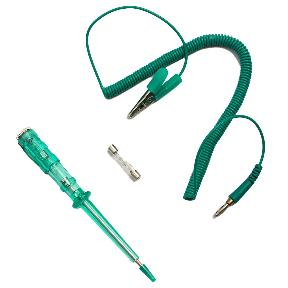 

Car Lamp Lights Voltage Circuit Tester System Detector Probe Bulb Tool DC 6V-24V Electrical Test Leads Supplies