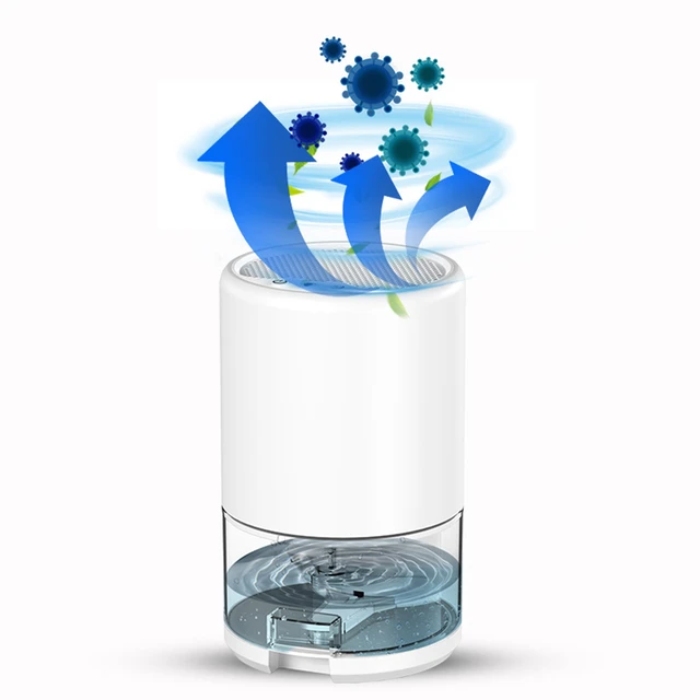 Kleiner elektrischer Luftentfeuchter, Feuchtigkeitsabsorber, 1 l,  Lufttrockner