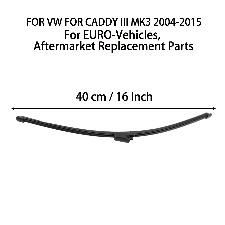 Enhanced Rear Wiper Arm Blade