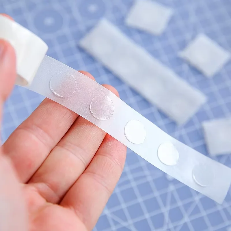 6 Rolls Double-Sided Adhesive Dots Transparent Removable Balloon Adhesive Tape Glue for DIY Craft Wedding Birthday Party Decor adhesive dots