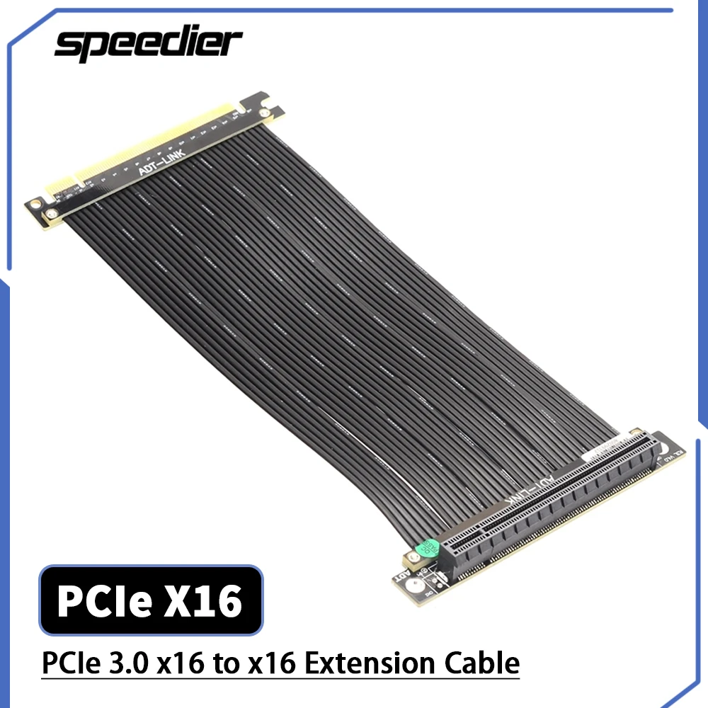 

Кабель-переходник для графической карты 3,0 PCIE X16, 90 градусов