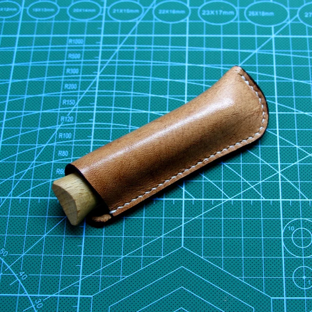 Opinel pu leather storage mat for 8 knives