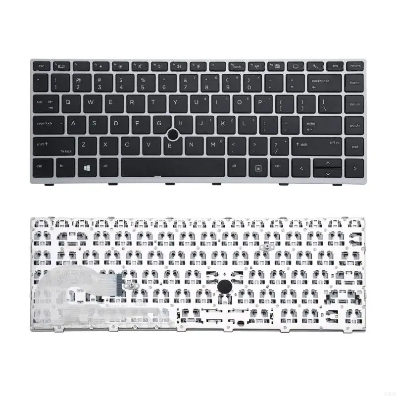 X3UB -Laptop -Tastaturen für EliteBook840 846 745 US Standard English Tastatur Ersatz kleine Tastaturen – Detail 8