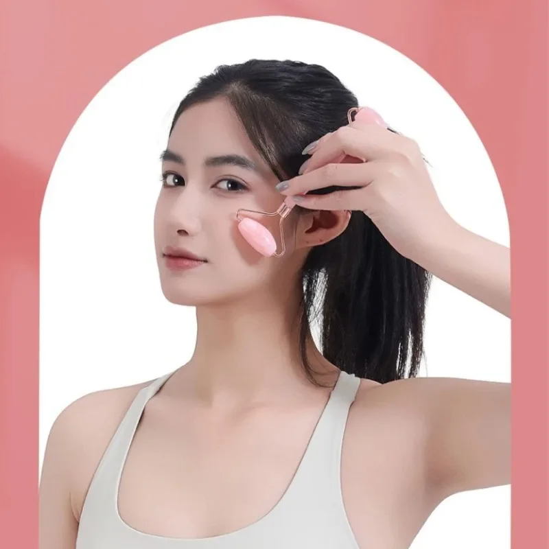 Facial Massage Roller and Gua Sha Skincare Tool