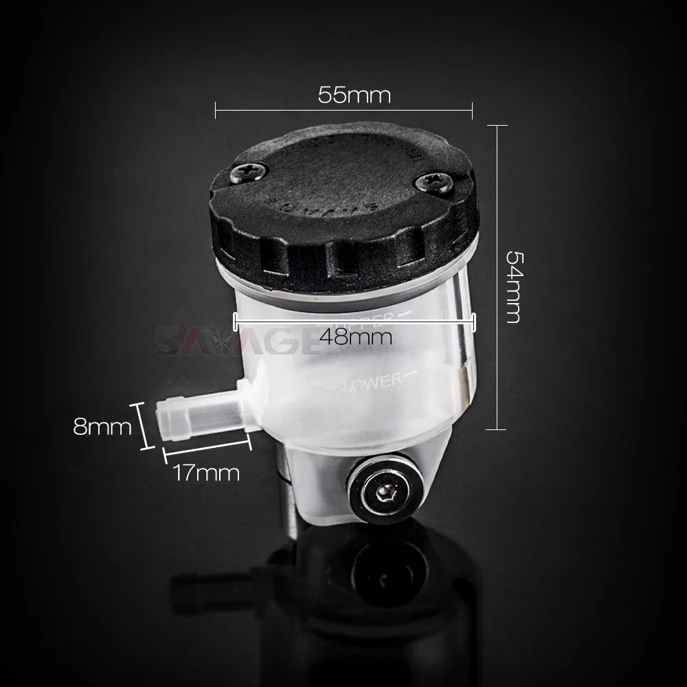 thumbnail image 2 of Front Master Cylinder Brake Fluid Reservoir Oil Cup Tank For GSXR1000 2 of 9