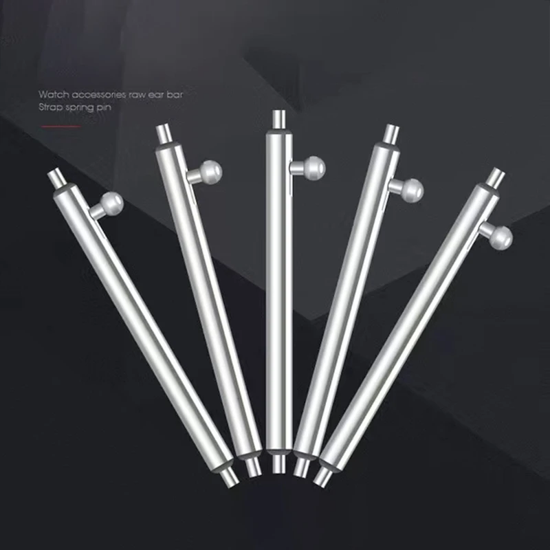10-Piece Stainless Steel Spring Bar Set for Quick Release Watch Straps