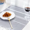 Cotton Turkish Kitchen Towel Nordic Tassel Tea Towel Rectangular Tablecloth Striped Hand Towel Bathroom Accessories set 6