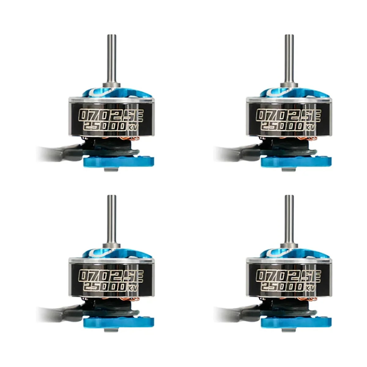 (AIMA) 4PCS 0702SE 브러시리스 모터 25000KV 1S 드론 모터(65mm Whoop 드론용) AIR 65용