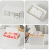 Tissue Dispenser Spring Support Automatic Lifting Spring Loaded Tissue Holder Easy Pick Up Tissue Container Suit for 90% Box 6