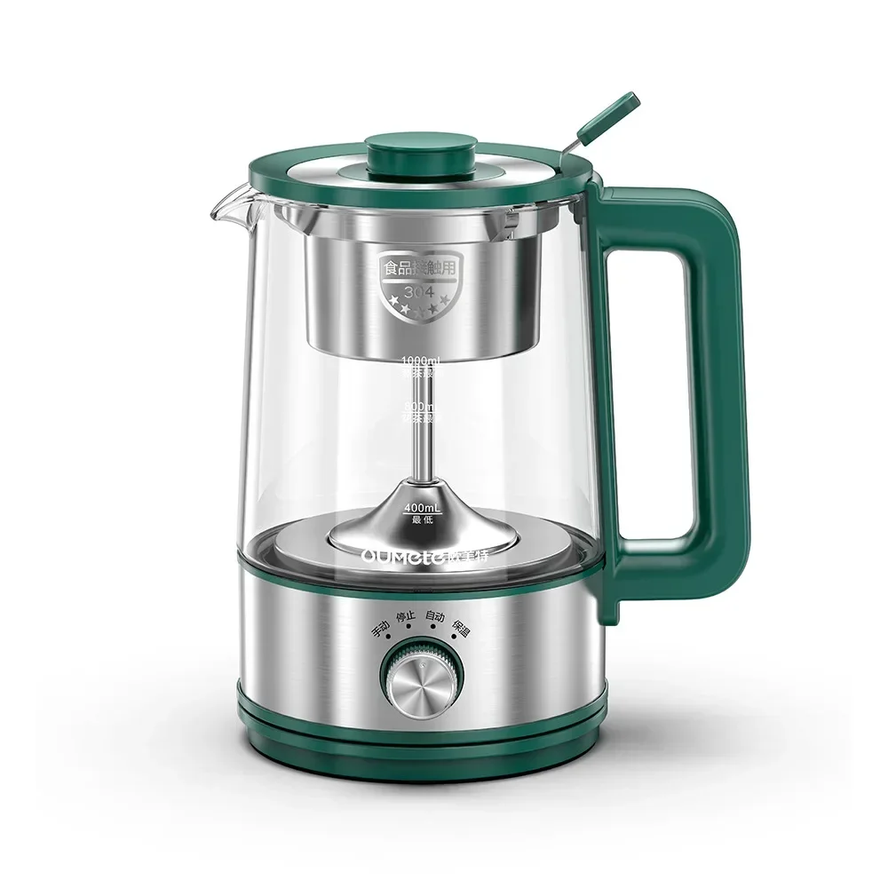 Electric Kettle Coffee Maker Glass Tea Maker Electric Coffee Heater Steam Teapot Automatic Turkish Tea Pot Water Boiling Cooker