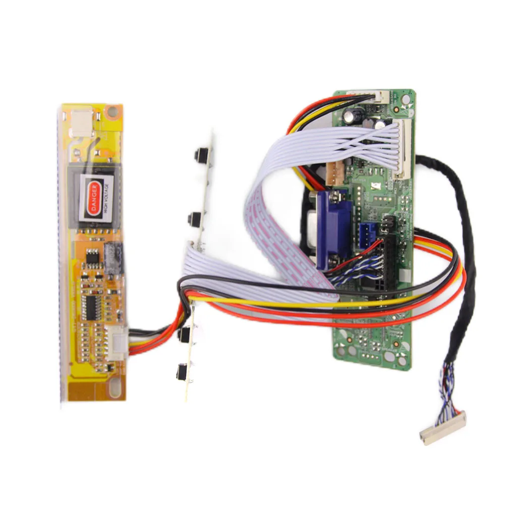 8.4 인치 10.4 인치 CCFL LCD 드라이버 보드 세트, G084SN03 V0 G104SN03 V1 제어 보드
