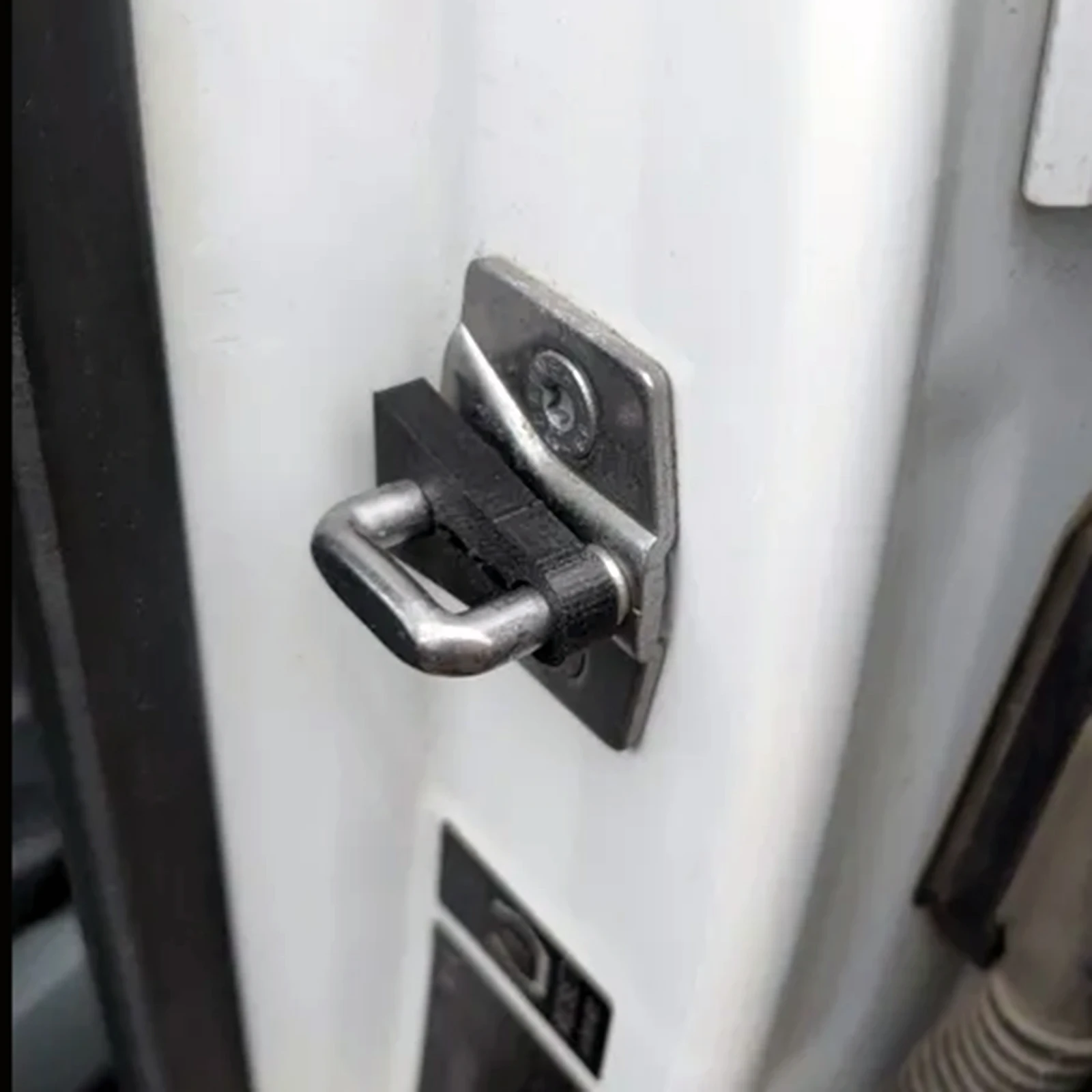 Car Door Lock Damper Car Sound Deadener Door Lock er Damper For BMW 5 Series E60 E61 F10 F11 F07 Soundproof Insulation Quiet Screaks Deaf Creaking Noise Seal