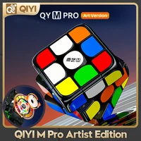 QIYI M Pro Art page 3x3x3 Magnetic Magic Cube Speed Puzzle 3×3 Children Fidget Toys 1