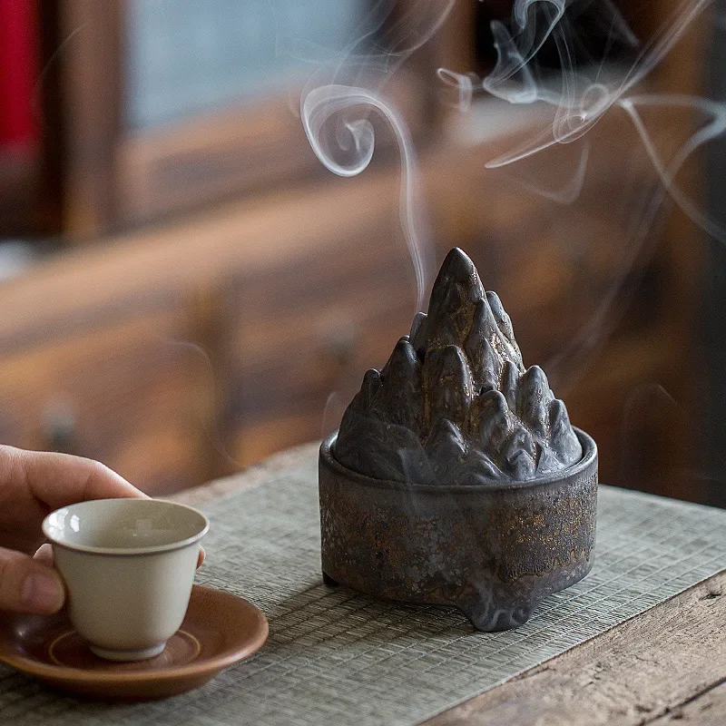 井上萬二窯 × EVANS DHARUMA INCENSE STAND EV-018 井上萬二窯 × EVANS DHARUMA INCENSE STAND – MIYOSHI RUG