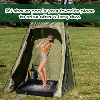 กลางแจ้งสแควร์พับเต็นท์ถาดน้ํา,สระว่ายน้ําเด็กตกปลาสระว่ายน้ํา,อ่างล้างหน้าสําหรับตั้งแคมป์,เดินป่า 2