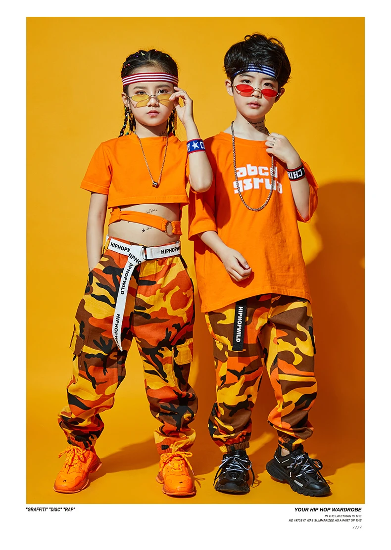 Kids Boys Hip Hop Jazz Dance Outfits Sequin Modern Dance Costume 2Pcs Shiny  | eBay