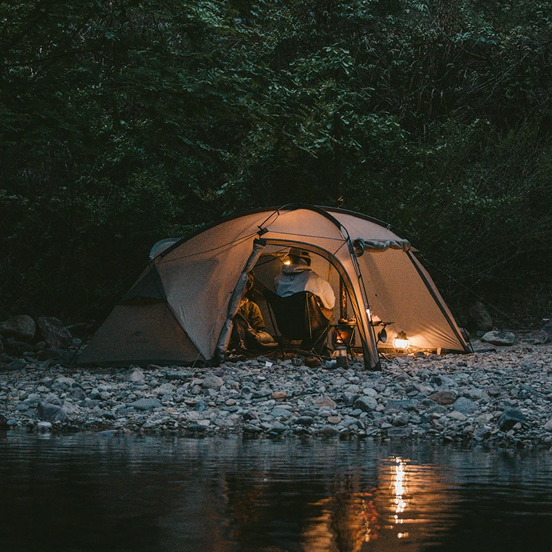 Camping Tent Ultralight 4 Season Waterproof 30D polyester 2 Person camping tent portable tent