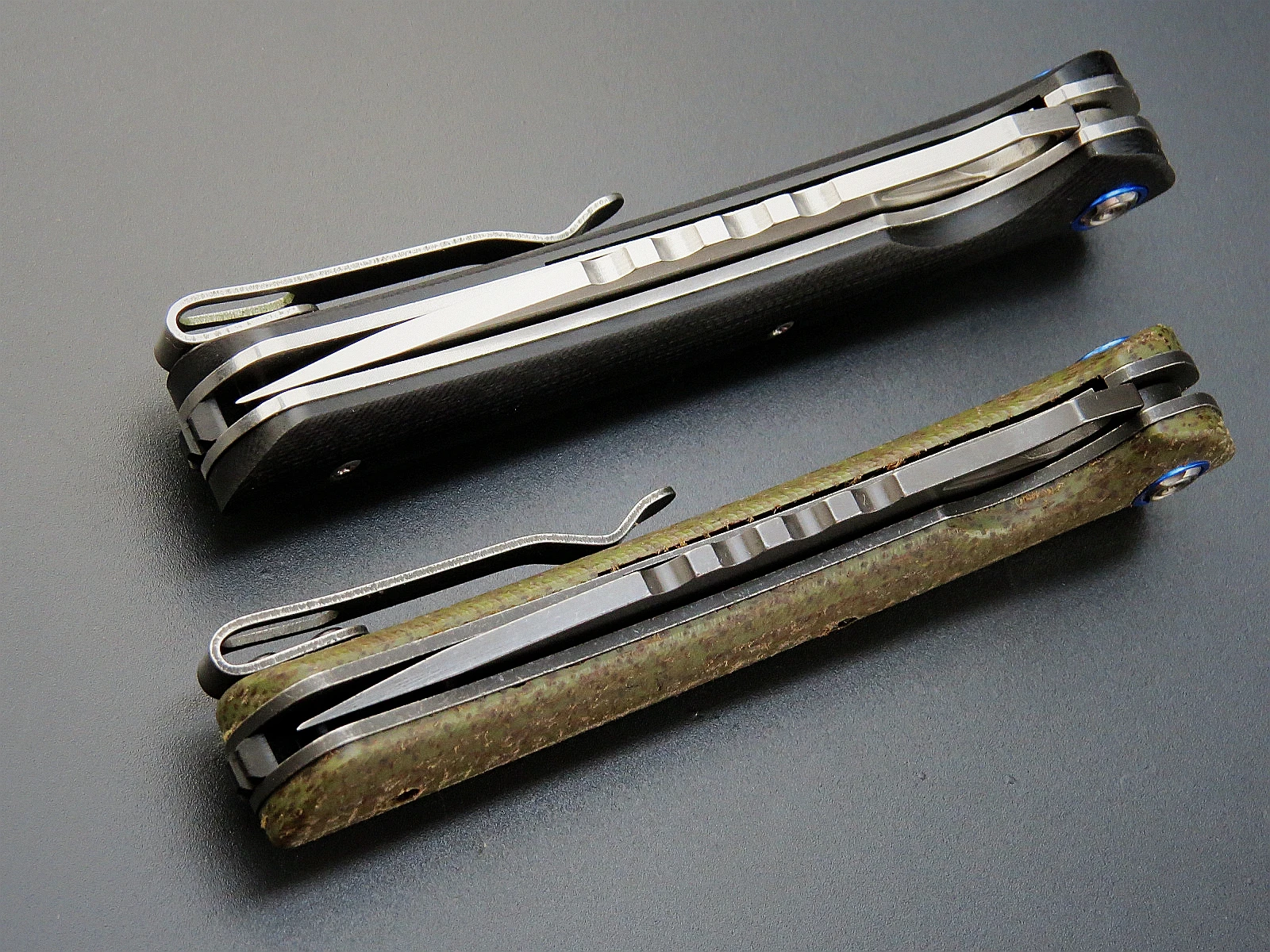 Sitivien ST145 Folding Knife 14C28N Steel Blade Micarta/ G10 Handle EDC Tool  for Working Camping Survival Collection 5