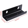 Black Vinyl Record Shelf Wall Mount 6 Pack,Vinyl Holder Wall,Acrylic Album Record Holder Display Easy To Use 6
